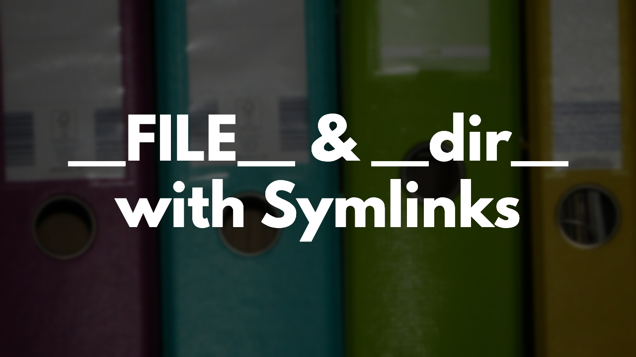 __FILE__, __dir__, and Symlinks thumbnail image